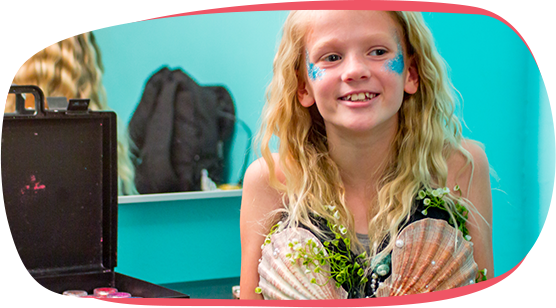 Austin Aquarium Mermaids and Princess Makeovers
